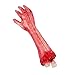 WELLIN Bloody Horror Scary Halloween Prop Fake Severed Arm Hand Haunted