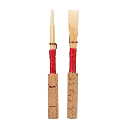 Aufee Oboe Reed, 10pcs Oboe Reeds, Medium Soft Bamboo Oboe Reed with Box Instrument Suitable for Oboes - Thumbnail 5