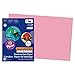 Riverside 3D Construction Paper, Pink, 12