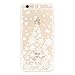 iPhone 6 Case, iPhone 6S Cover,UZZO iPhone 6/6S Ultra Slim TPU Transparent Clear Case Bumper,Girls Lovely Design Silicone Crystal Clear Case Gel Cover for Apple iPhone 6/6S (Christmas Tree)