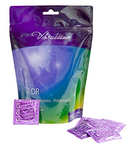 VIBRATISSIMO-Color-Confezione-da-50-profilattici-53mm-per-un-piacere-puro-una-sensazione-naturale-ed-extra-umidita