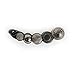 Meilliwish Noble Retro Women Banana Hair Clip 1 PCS(XA10)(Black)