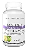 Luxury Garcinia Cambogia - 100% Premium Extra Strength Weight Loss Formula with HCA, All Natural Appetite Suppressant, Fat Blocking and Metabolism Boosting Formula, Non-GMO, Gluten Free, Dairy Free