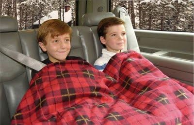 Car Cozy Trillium Car Cozy2 12V Heated Travel Blanket