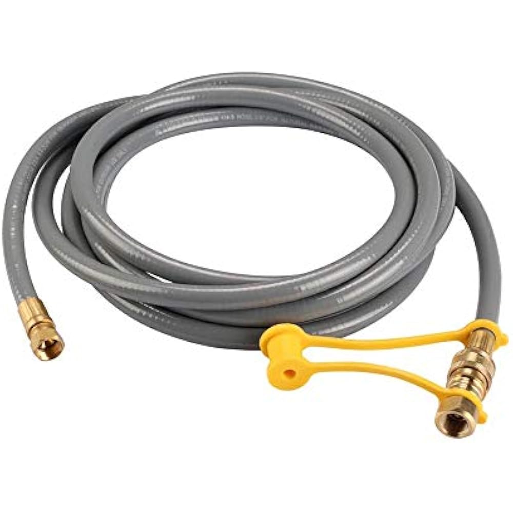 12Ft Grill Connectors & Hoses 3/8 Inch ID Low Pressure Natural Gas And