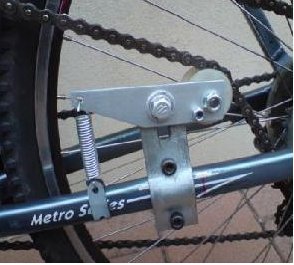 motorized bike chain tensioner