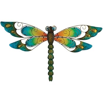 12 Dragonflies Dragon Fly Bug Wall Decor Kitchen Home Bathroom Shed Garden Insec
