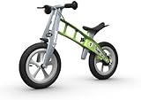 FirstBIKE Street Bike with Brake, Green