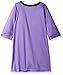 Disney Little Girls Descendants Nightgown, Black, 4
