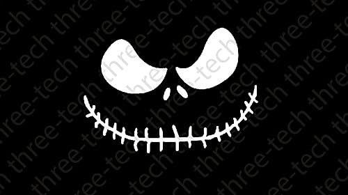 [ST#276] ZForce NIGHTMARE BEFORE XMAS JACK SKELLINGTON Car Decal Vinyl Wall Sticker White
