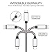 USB C Cable, (3ft2, 6ft2, 10ft2) USB A to USB-C Fast Charger Nylon Braided Charging Cord Compatible with Samsung Galaxy Note 9 S9 S8 Plus Note 8, LG V30 G6 G5, Pixel, Google Pixel