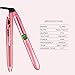 Hair Straightener by VLAND Pro Flat Iron with 1 Inch Titanium Ion plates Adjustable Temperature Suitable for All Hair Types Makes Hair Shiny & Silky Heats Up Fast Dual Voltage Rose Pink