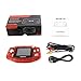 FAITHPRO Retro FC Handheld Game Console with Built in 400 Games, 3 Inch Screen USB Charger Supports TV Output Video Game Console for Kids and Adults (Single Red)
