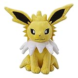 Pokemon Center Original (7.8-Inch) Stuffed Poke Plush Doll Sitting Jolteon (Thunders)