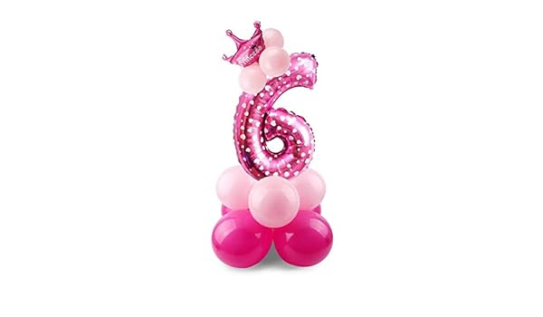 Ankidz Number Shape Children Aluminum Balloon Decoration For