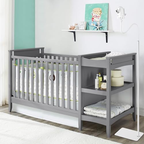 Dsocool 180cm Baby Monitor Floor Stand Holder Compatible with Infant Optics, Hello Baby, Nanit Floor Stand, Motorola, Vava, Baby Monitor Mount for 1/4'' Screw, Adjustable & Universal Mount