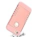 iPhone 6S Plus Case, Pandawell™ Shock Absorbing Hybrid Defender Armor Rubber Case Cover for Apple iPhone 6S Plus & iPhone 6 Plus 5.5 with Screen Protector & Stylus (Rose Gold)