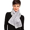Fur Collar Scarf for Women Faux Fur Scarves Neck Shrug for Winter Coat Dress