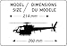 Heller Ecureuil Bombar EAU Helicopter Model Building Kit