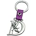 Disney Tinkerbell Letter D Peter Pan Pewter Keychain