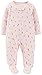 Carters Baby Girls Flamingo Zip Up Sleep & Play