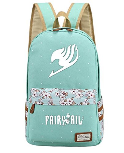 YOYOSHome Luminous Japanese Anime Cartoon Cosplay Bookbag College Bag Backpack School Bag (Fairy Tail)