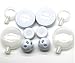Kebinfen® 10 PCS Squeakers Rattle Cans Rattle Balls Repair Fix for Dog Pet Baby Toy Noise Maker