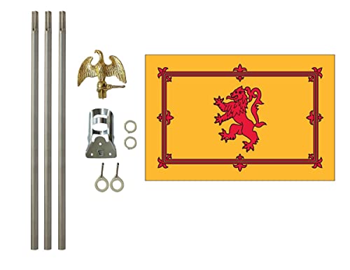 Scotland Lion 3x5 ft Outdoor Flag and Flag Pole