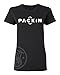 S&W Women's Packin Tee w/ Side Print in Black