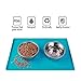 Hubulk Dog Feeding Mat,100% Waterproof Food Grade Silicone Pet Food and Water Bowl Placemat,Dishwasher, High Raised Edge to Prevent Spills,Nonslip Tray to Stop Messes on Floor (24