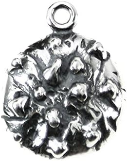 Sterling Silver 3D Chocolate Chip Cookie Charm Item #40595