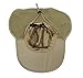 lenikis Unisex Outdoor Activities UV Protecting Sun Hats with Neck Flap Khaki