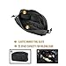 OneTigris Horizontal Multi-Purpose Pouch with Front Loop Surface and Hook-Backed Webbing (Black)