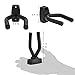 Guitar Hangers, 5 Pack Guitar Wall Mounts Stand Holder Hook Fits Most Guitars w/ 10 Picks + 1 PU Pick Holder Case