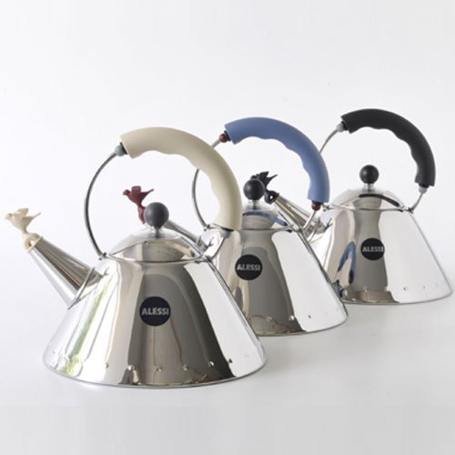 Alessi Michael Graves Kettle with Small Bird Shaped Whistle The Home