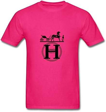 Men Hermes Pars Custom Printed Large T Shirt By Kimwilhoit