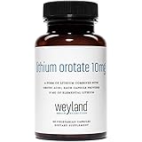 Weyland: Lithium Orotate - 10mg of Elemental Lithium (as Lithium Orotate) per Vegetarian Capsule