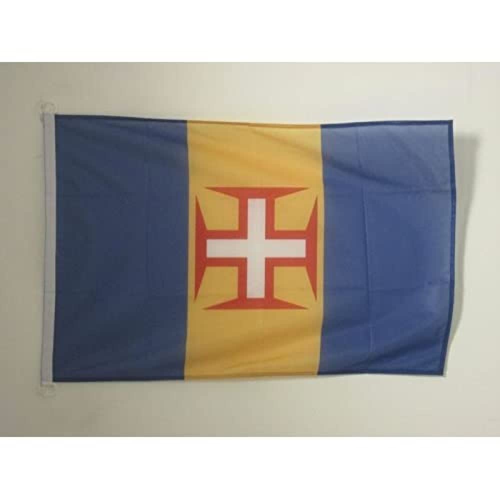 AZ FLAG Madeira Nautical Flag 18'' x 12'', Portugal, Maderian flags 30 x 45 cm, Banner 12x18 in for boat