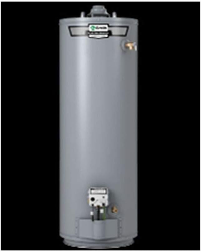 A.O. Smith GCR-40 Proline Atmospheric Vent 40 Gal Natural Gas Water Heater with KA-90 Anode Rod