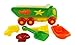 14" Beach Dump Truck - 6pc Sand Toys Set for Kids