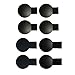 8X Arune Pen Loop - 3 Sizes to fit Any Pen or Pencil - Secure Hold - Rigid Texture - Fits Apple Pencil, Moleskine, journals, Planners, sketchbooks & More