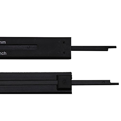 QST Express Dial Calliper Shockproof Plastic Vernier Calliper Metric Micrometre 4 Way Gauge Measuring Tool