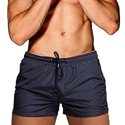 Cocobla Mens Quick Dry Beach Swim Trunks Surfing