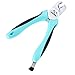 Pet Neat Dog Nail Clippers - Nail File Trimmer to Smooth Out Nails - Quick Safety Guard to Avoid Overcutting - for Small, Medium or Large Dogs - 100% Life Time Guarantee - Free eBooks (Blue)