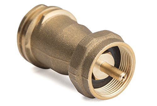 Propane Tank Adapter, 1 pound, Grilling Backup when 20 pound tank runs out