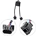H4 to H13 Adapter Anti Flicker Harness LED Headlights Decoder Auto Computer Warning Canceller Capacitor Canbus Error Code Eliminator Fit for any 7inch Round LED Headlight.