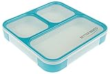 Better Bento Lunch Box - Great for School, Portion Control, and Meal Prep, Blue