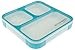 Better Bento Lunch Box - Great for School, Portion Control, and Meal Prep, Blue