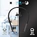 BOMOW Active Noise Cancelling Earphones with Microphone, Bluetooth 5.0, IPX6 Waterproof