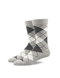 SOXART - Calcetines de vestir para hombre (6 unidades), color azul oscuro